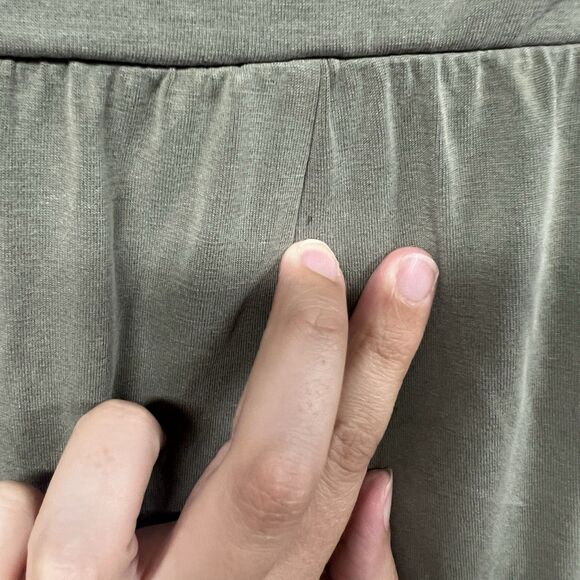 FP Movement Soft Stretch Shorts Size S Olive Green Yoga Lounge Athletic Casual - Picture 5 of 12